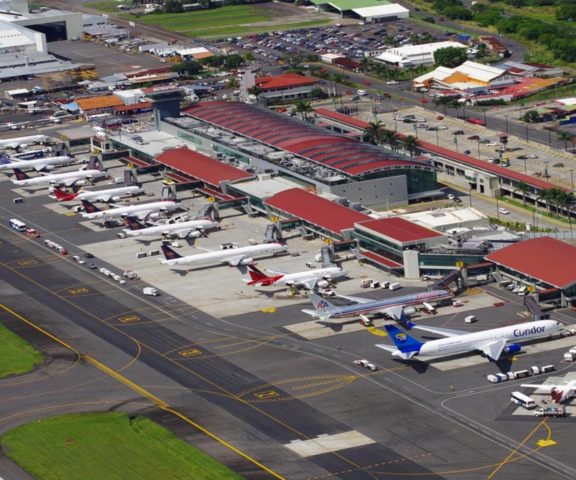 Juan Santamaría International Airport in San José, Costa Rica