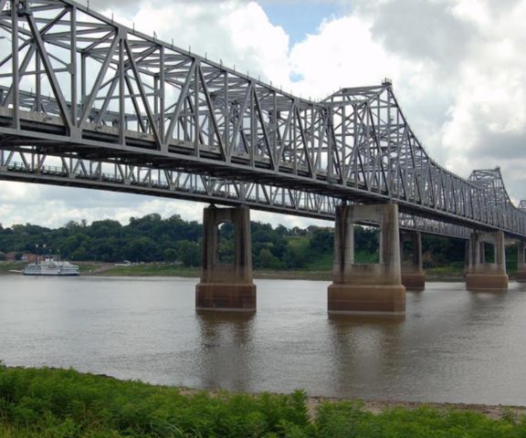 US 84 Mississippi River Bridge, Natchez-Vidalia Bridge, USA