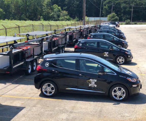 Columbus Yellow Cab Fleet Electrification, USA